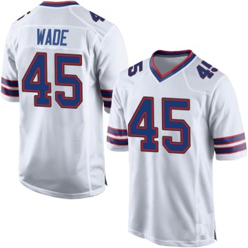 Christian Wade Youth White Game Jersey