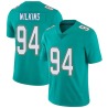 Christian Wilkins Youth Aqua Limited Team Color Vapor Untouchable Jersey
