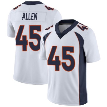 Christopher Allen Youth White Limited Vapor Untouchable Jersey