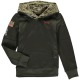 Cincinnati Bengals Youth Olive Salute to Service Pullover Hoodie