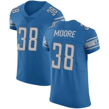 C.J. Moore Men's Blue Elite Team Color Vapor Untouchable Jersey
