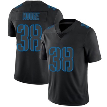 C.J. Moore Youth Black Impact Limited Jersey