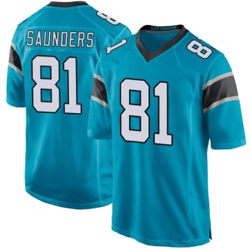 C.J. Saunders Youth Blue Game Alternate Jersey