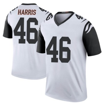 Clark Harris Youth White Legend Color Rush Jersey