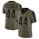 Clay Johnston Youth Olive Limited 2021 Salute To Service Jersey