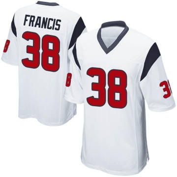 Cobi Francis Youth White Game Jersey