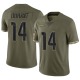 Cobie Durant Youth Olive Limited 2022 Salute To Service Jersey
