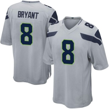 Coby Bryant Men's Gray Game Alternate Jersey