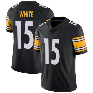 Cody White Youth White Limited Black Team Color Vapor Untouchable Jersey