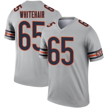Cody Whitehair Youth White Legend Inverted Silver Jersey
