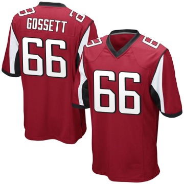 Colby Gossett Youth Red Game Team Color Jersey