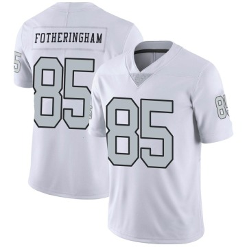 Cole Fotheringham Youth White Limited Color Rush Jersey