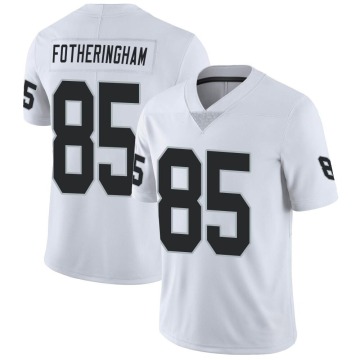 Cole Fotheringham Youth White Limited Vapor Untouchable Jersey