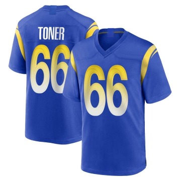 Cole Toner Youth Royal Game Alternate Jersey