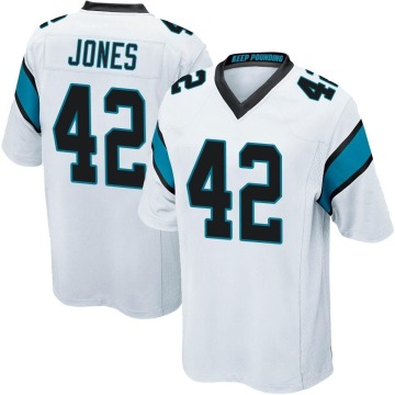 Colin Jones Youth White Game Jersey