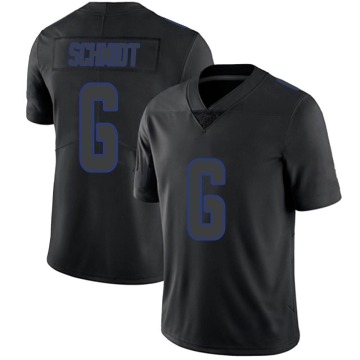 Colton Schmidt Men's Black Impact Limited Jersey