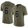 Colton Schmidt Youth Olive Limited 2022 Salute To Service Jersey