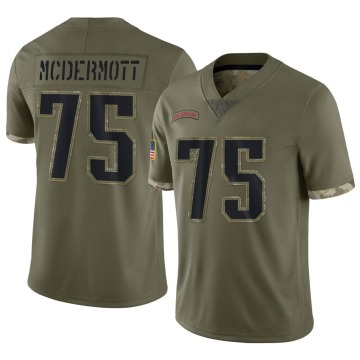 Conor McDermott Men's Olive Limited 2022 Salute To Service Jersey