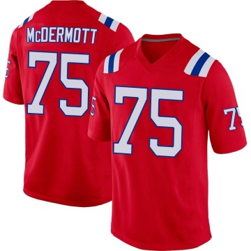 Conor McDermott Youth Red Game Alternate Jersey