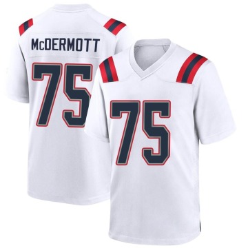 Conor McDermott Youth White Game Jersey