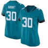 Corey Grant Women's Teal Game Jersey