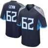 Corey Levin Youth Navy Game Jersey