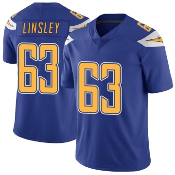 Corey Linsley Youth Royal Limited Color Rush Vapor Untouchable Jersey