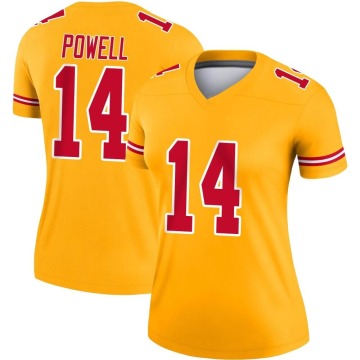 Cornell Powell Women's Gold Legend Inverted Jersey