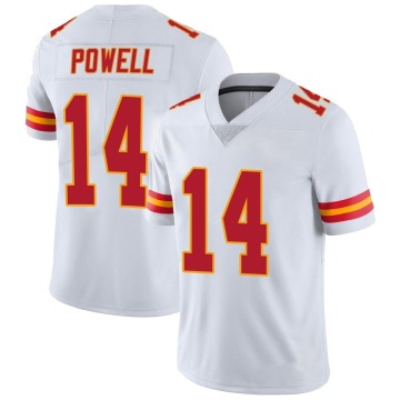 Cornell Powell Youth White Limited Vapor Untouchable Jersey