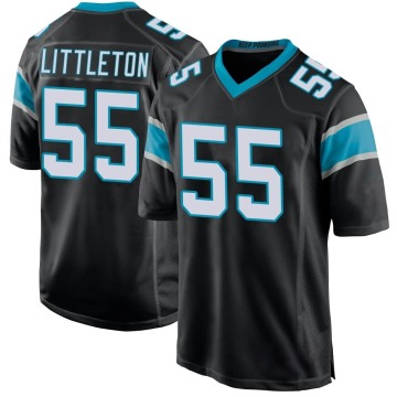 Cory Littleton Youth Black Game Team Color Jersey