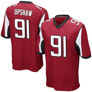 Courtney Upshaw Men's Red Game Team Color Jersey