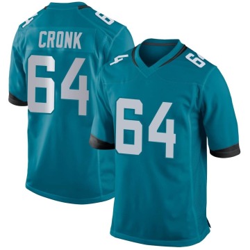 Coy Cronk Youth Teal Game Jersey