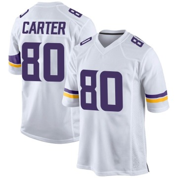 Cris Carter Youth White Game Jersey