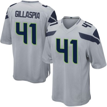 Cullen Gillaspia Youth Gray Game Alternate Jersey