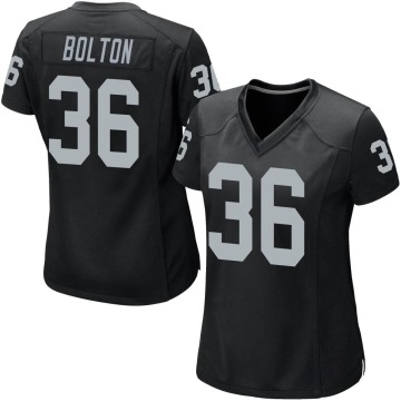 Curtis Bolton Women's Black Game Team Color Jersey