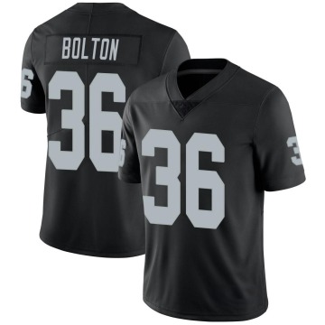 Curtis Bolton Youth Black Limited Team Color Vapor Untouchable Jersey