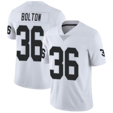 Curtis Bolton Youth White Limited Vapor Untouchable Jersey