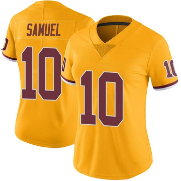 Curtis Samuel Women's Gold Limited Color Rush Jersey