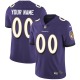 Custom Baltimore Ravens Men's Purple Limited Team Color Jersey