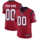 Custom Houston Texans Youth Red Limited Alternate Jersey