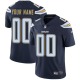 Custom Los Angeles Chargers Men's Navy Blue Limited Team Color Jersey