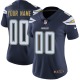 Custom Los Angeles Chargers Women's Navy Blue Limited Team Color Jersey
