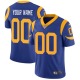 Custom Los Angeles Rams Youth Royal Blue Limited Alternate Jersey