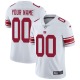 Custom New York Giants Youth White Limited Jersey