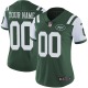 Custom New York Jets Women's Green Limited Team Color Jersey