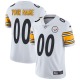 Custom Pittsburgh Steelers Youth White Limited Jersey