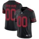 Custom San Francisco 49ers Men's Black Limited Jersey