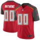 Custom Tampa Bay Buccaneers Men's Red Limited Team Color Jersey