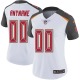 Custom Tampa Bay Buccaneers Women's White Limited Jersey