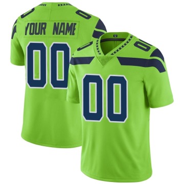 Custom Youth Green Limited Custom Color Rush Neon Jersey